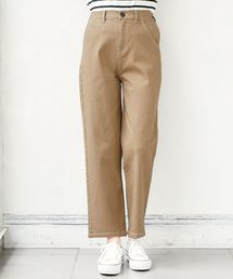 KOBE LETTUCE | コットンツイルストレッチ配色ステッチハイウエストパンツ(その他パンツ)