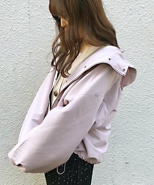 apres jour（アプレジュール）の「袖ボリュームマウンテンパーカー【ZOZOTOWN限定アイテム】（マウンテンパーカー・レディース・ブラック/ベージュ/ライトベージュ/ラベンダー・フリー）」の19枚目の写真