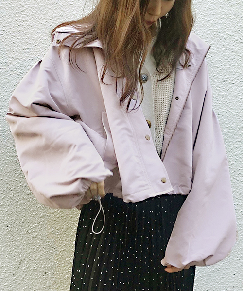 apres jour（アプレジュール）の「袖ボリュームマウンテンパーカー【ZOZOTOWN限定アイテム】（マウンテンパーカー・レディース・ブラック/ベージュ/ライトベージュ/ラベンダー・フリー）」の21枚目の写真