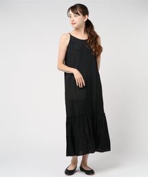 NE QUITTEZ PAS! | 【ne Quittez pas/ヌキテパ】RAYON DOBBY STRAP DRESS(ワンピース)