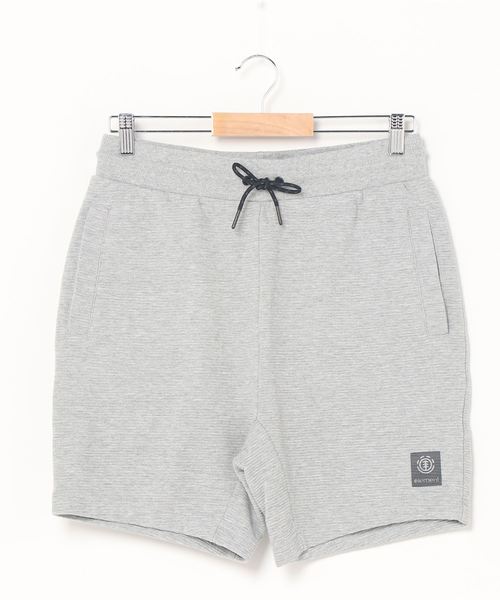 ELEMENT（エレメント）の「ELEMENT メンズ  ROOTS TRACK SHORT ウォークパンツ/エレメント ショートパンツ ウエストゴム ルームウェア・ワンマイルコーデにも（スウェットパンツ・メンズ・ブラック/グレー・32inch/30inch/34inch）」の2枚目の写真