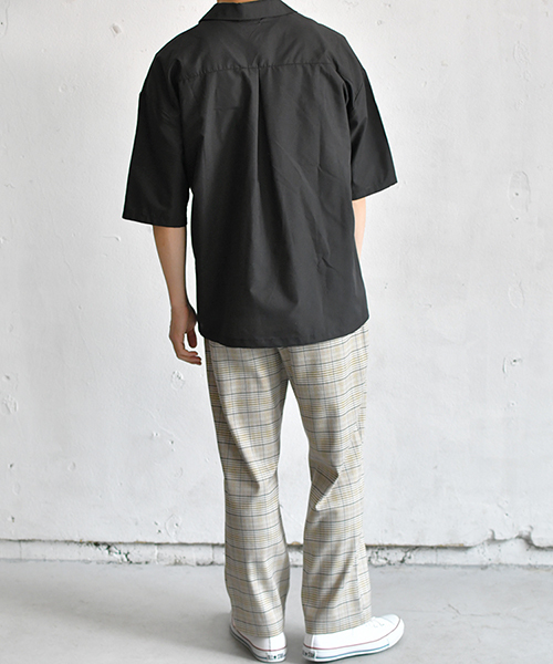 PairPair（ペアペア）の「ハーフジップシャツ（シャツ/ブラウス・メンズ・ブラック/ネイビー・FREE）」の22枚目の写真