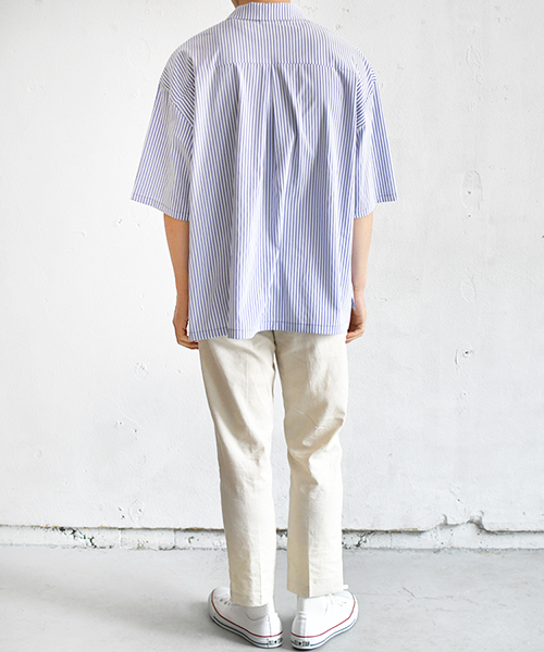 PairPair（ペアペア）の「ハーフジップシャツ（シャツ/ブラウス・メンズ・ブラック/ネイビー・FREE）」の16枚目の写真