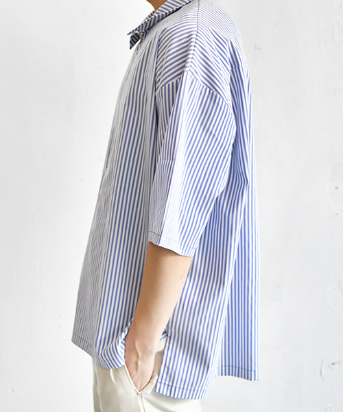 PairPair（ペアペア）の「ハーフジップシャツ（シャツ/ブラウス・メンズ・ブラック/ネイビー・FREE）」の18枚目の写真