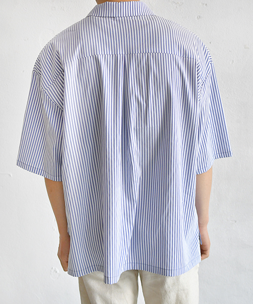 PairPair（ペアペア）の「ハーフジップシャツ（シャツ/ブラウス・メンズ・ブラック/ネイビー・FREE）」の19枚目の写真