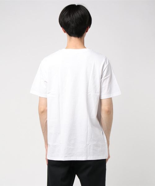 ELEMENT(エレメント)の「半袖Tシャツ ELEMENT LOGO AJ021-212(Tシャツ/カットソー・メンズ・ホワイト/ブラック・L/XL/M)」の3枚目の写真