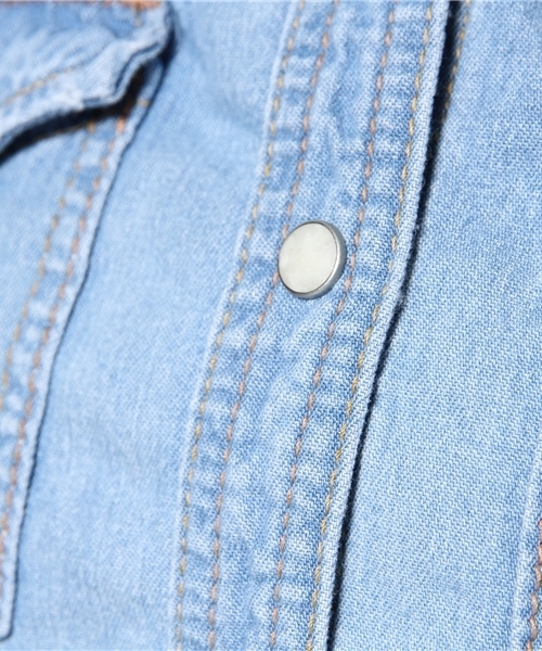 goa（ゴア）の「ｸﾞﾗﾃﾞｰｼｮﾝﾃﾞﾆﾑｼｬﾂ（シャツ/ブラウス・レディース・ブルー系その他・FREE）」の9枚目の写真