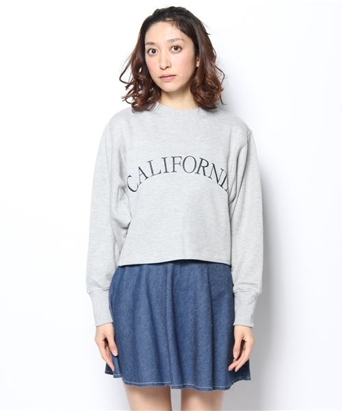 Kastane(カスタネ)の「【Kastane】カリフォルニアスウェット(Tシャツ/カットソー・レディース・ブルー/オフホワイト/グレー・FREE)」の10枚目の写真