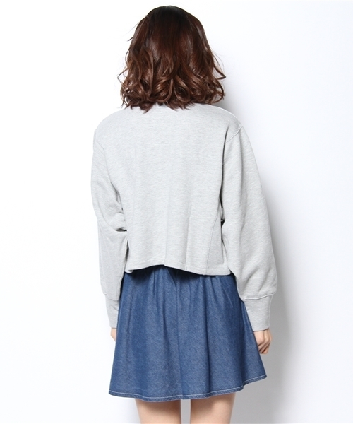 Kastane(カスタネ)の「【Kastane】カリフォルニアスウェット(Tシャツ/カットソー・レディース・ブルー/オフホワイト/グレー・FREE)」の8枚目の写真