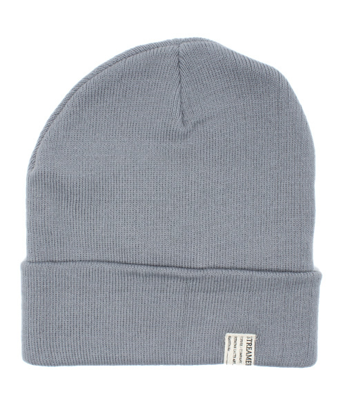 B:MING by BEAMS（ビーミングバイビームス）の「ストリーマー×ビーミング / レディス ニットキャップ（ニットキャップ/ビーニー・レディース・グレー/ブラック/レッド・ONE SIZE）」の3枚目の写真