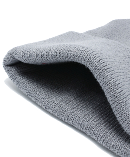 B:MING by BEAMS（ビーミングバイビームス）の「ストリーマー×ビーミング / レディス ニットキャップ（ニットキャップ/ビーニー・レディース・グレー/ブラック/レッド・ONE SIZE）」の7枚目の写真