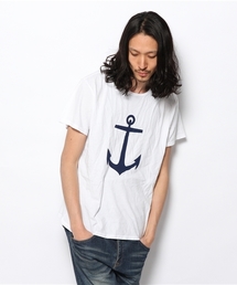SHIPS | SAVE KHAKI: アンカープリント クルーネック Tシャツ(Tシャツ/カットソー)