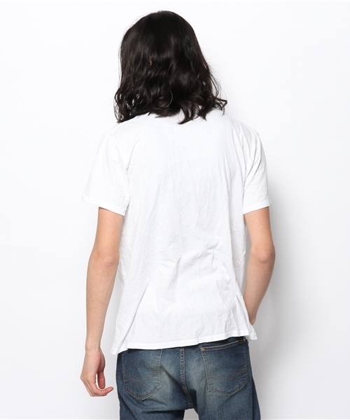 SHIPS（シップス）の「SAVE KHAKI: アンカープリント クルーネック Tシャツ（Tシャツ/カットソー・メンズ・ホワイト・MEDIUM/LARGE/SMALL）」の3枚目の写真