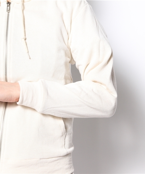 mystic（ミスティック）の「ドロップショルダーパーカー（パーカー・レディース・グレー/ブルー/アイボリー・ﾌﾘ-）」の9枚目の写真