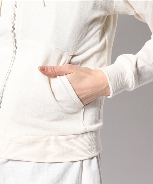 mystic（ミスティック）の「ドロップショルダーパーカー（パーカー・レディース・グレー/ブルー/アイボリー・ﾌﾘ-）」の10枚目の写真