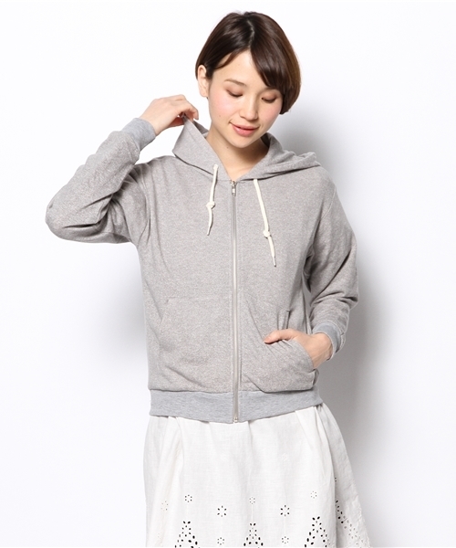 mystic（ミスティック）の「ドロップショルダーパーカー（パーカー・レディース・グレー/ブルー/アイボリー・ﾌﾘ-）」の13枚目の写真