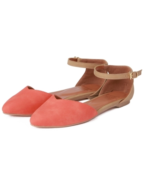 Boisson Chocolat（ボワソンショコラ）の「ボワソンショコラ/B Nカラーコンビポインテッドフラット ◆（パンプス・レディース・ブラック/コバルトブルー/オレンジ/ベージュ・23.5cm/24cm/23cm/22cm/22.5cm/24.5cm）」の10枚目の写真