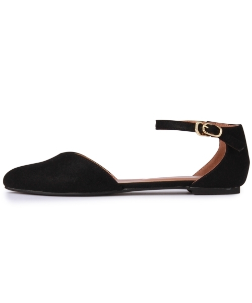 Boisson Chocolat（ボワソンショコラ）の「ボワソンショコラ/B Nカラーコンビポインテッドフラット ◆（パンプス・レディース・ブラック/コバルトブルー/オレンジ/ベージュ・23.5cm/24cm/23cm/22cm/22.5cm/24.5cm）」の7枚目の写真