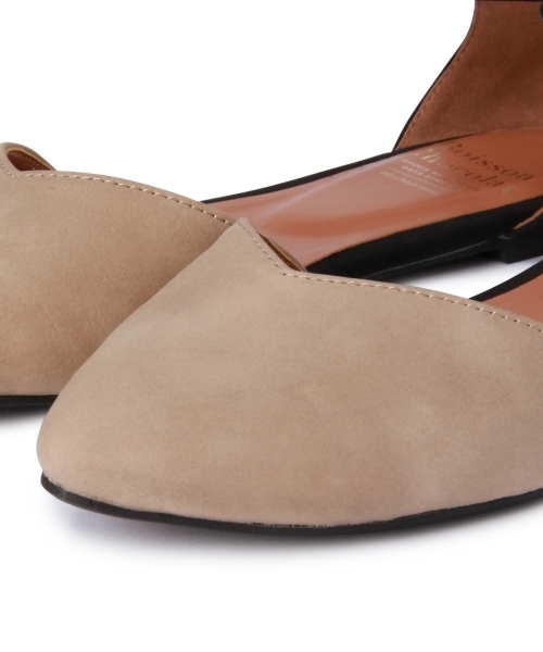 Boisson Chocolat（ボワソンショコラ）の「ボワソンショコラ/B Nカラーコンビポインテッドフラット ◆（パンプス・レディース・ブラック/コバルトブルー/オレンジ/ベージュ・23.5cm/24cm/23cm/22cm/22.5cm/24.5cm）」の12枚目の写真