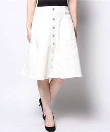 one after another NICE CLAUP | 【ナイスクラップ】ｶｯﾄﾃﾞﾆﾑﾌﾚｱｰｽｶｰﾄ(スカート)