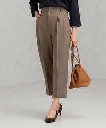 green label relaxing | FFC ウエスト タック テーパード パンツ(その他パンツ)