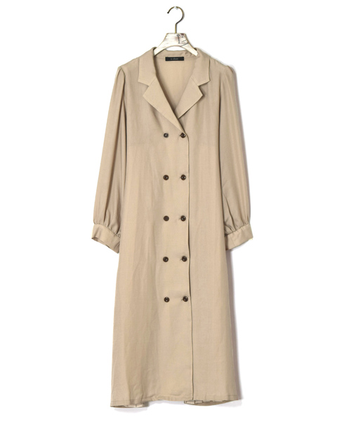 在庫一掃 Closet ダブルクローゼット のファッション ワンピース W Closet バックプリーツワンピース ワンピース W