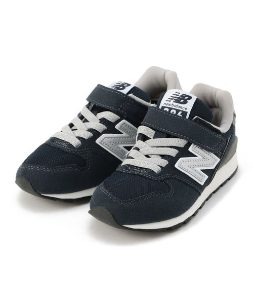 NEW BALANCE(ニューバランス)の「New Balance:YV996(スニーカー・キッズ・ネイビー/グレー/ピンク・22/20/18/17/19/21)」の1枚目の写真