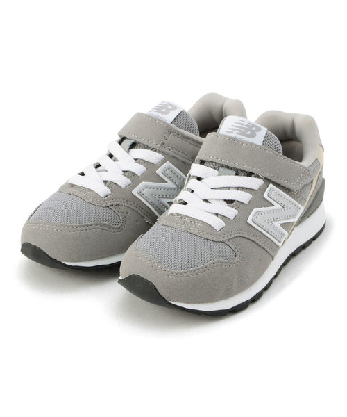 NEW BALANCE(ニューバランス)の「New Balance:YV996(スニーカー・キッズ・ネイビー/グレー/ピンク・22/20/18/17/19/21)」の2枚目の写真