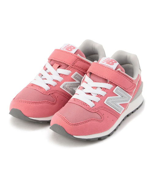 NEW BALANCE(ニューバランス)の「New Balance:YV996(スニーカー・キッズ・ネイビー/グレー/ピンク・22/20/18/17/19/21)」の9枚目の写真