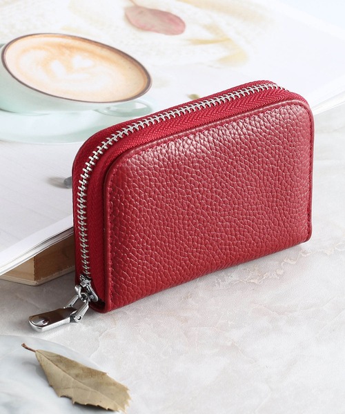 TABI PAL（タビパル）の「【LEXIA】カウレザー カードケース（カードケース・レディース・A/B/C/D/E/F/G/H/I/J/K/L/M/N・FREE）」の3枚目の写真