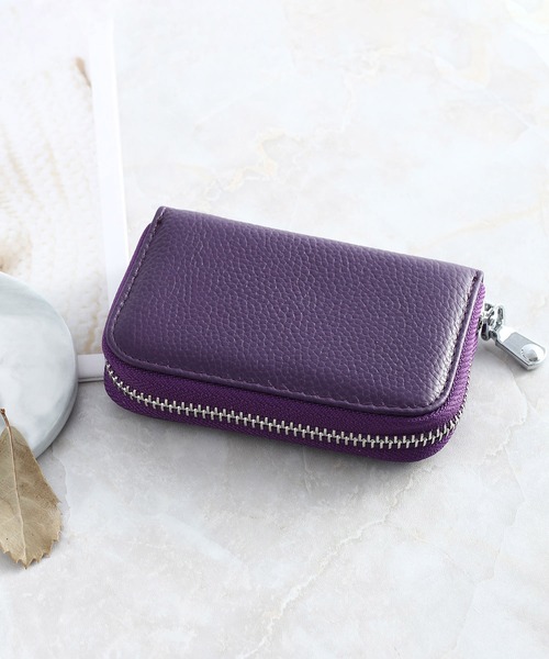 TABI PAL（タビパル）の「【LEXIA】カウレザー カードケース（カードケース・レディース・A/B/C/D/E/F/G/H/I/J/K/L/M/N・FREE）」の14枚目の写真