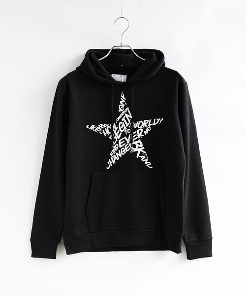 LIL VENDARS（リルヴェンダース）の「プリント プルオーバー パーカー プルパーカー メッセージ/ボックスロゴ/サーフ/フォト/グラフィック/バックプリント（パーカー・メンズ・A/B/N/M/K/L/J/H/I/G/E/F/D/C・S/M/L/XL）」の7枚目の写真