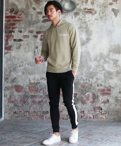 LIL VENDARS（リルヴェンダース）の「プリント プルオーバー パーカー プルパーカー メッセージ/ボックスロゴ/サーフ/フォト/グラフィック/バックプリント（パーカー・メンズ・A/B/N/M/K/L/J/H/I/G/E/F/D/C・S/M/L/XL）」の20枚目の写真