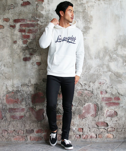 LIL VENDARS（リルヴェンダース）の「プリント プルオーバー パーカー プルパーカー メッセージ/ボックスロゴ/サーフ/フォト/グラフィック/バックプリント（パーカー・メンズ・A/B/N/M/K/L/J/H/I/G/E/F/D/C・S/M/L/XL）」の18枚目の写真