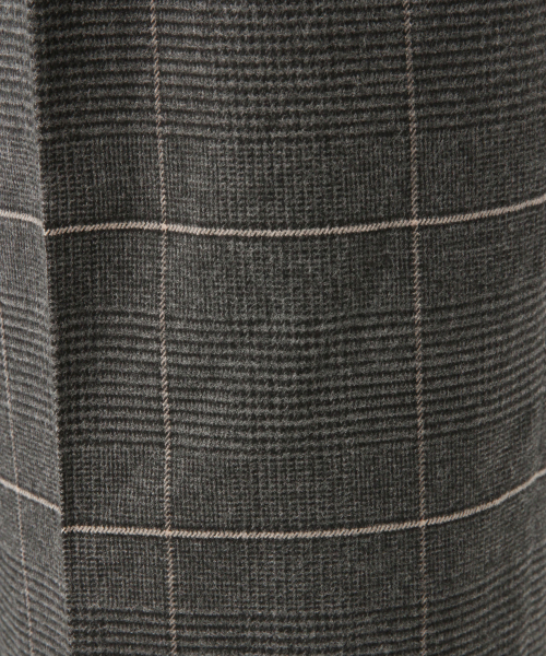 GLOBAL WORK（グローバルワーク）の「あったか美(うつく)シルエットワイドパンツチェック/849665（その他パンツ・レディース・グレー系その他/チャコールグレー/オフホワイト/ダークブラウン・MEDIUM/LARGE/SMALL）」の12枚目の写真