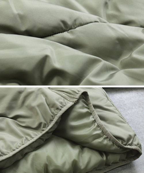 reca(レカ)の「ビッグシルエットダウンコート(ダウンジャケット/コート・レディース・ブラック/ベージュ/グリーン系その他・M/L)」の19枚目の写真