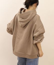裏起毛ボリュームフーディー