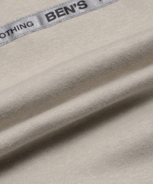 MinoriTY（マイノリティ）の「【BEN DAVIS】ルーズシルエット裏起毛リフレクタートレーナー（スウェット・メンズ・ブラック/アイボリー/グリーン系その他・M/L）」の10枚目の写真