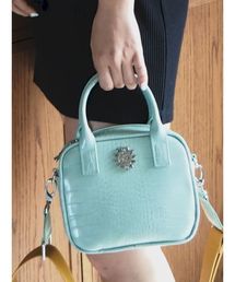 EVRIS | クロコワイドショルダーミニBAG(ショルダーバッグ)