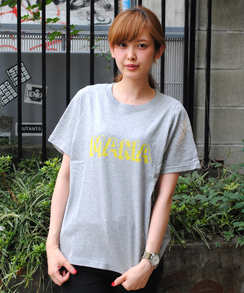 SILAS（サイラス）の「S/S TEE MARIA（Tシャツ/カットソー・レディース・ホワイト/アッシュ・ONE SIZE）」の2枚目の写真