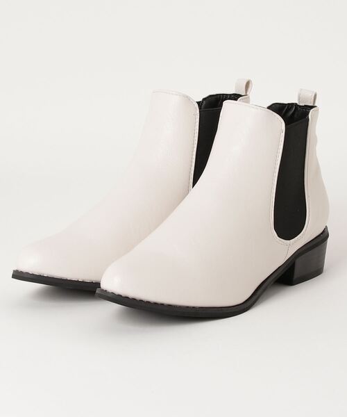 LibertyDoll(リバティードール)の「LiBERTYDOLL /3.5cmヒールサイドゴアブーツ(5448)(ブーツ・レディース・ブラック/ダークブラウン/グレイッシュベージュ/ブラウン/グレー/ブラック系その他/ブラウン系その他/キャメル/ワイン/ベージュ/ネイビー/グレー系その他/アイボリー/シルバー・LL/SS/S/M/L/3L/XL)」の20枚目の写真