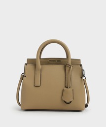 ストラクチャード ダブルトップハンドルトート / Structured Double Top Handle Tote