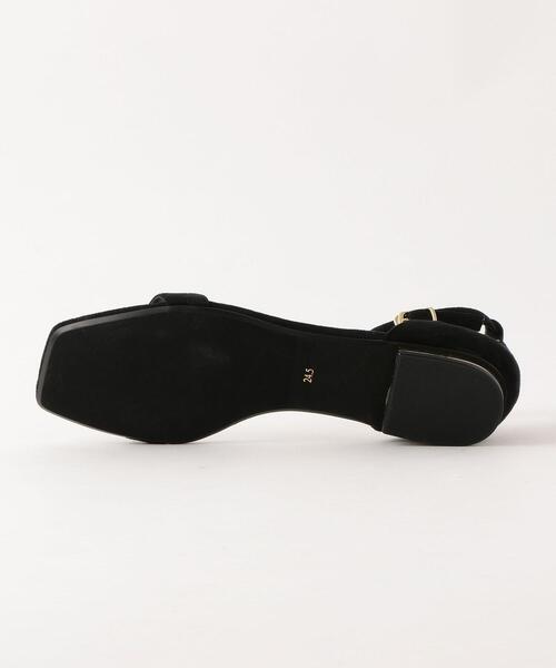 green label relaxing（グリーンレーベルリラクシング）の「◆FFC ベルトフラットサンダル(1.5cmヒール)（サンダル・レディース・シルバー/グレー/ブラック/ブラウン/ライム/イエロー・24cm/24.5cm/22cm/25cm/25.5cm/23cm/23.5cm/22.5cm）」の9枚目の写真