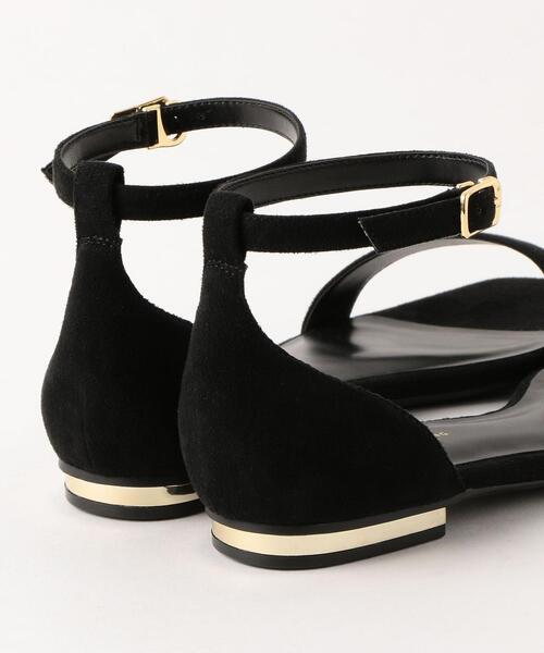 green label relaxing（グリーンレーベルリラクシング）の「◆FFC ベルトフラットサンダル(1.5cmヒール)（サンダル・レディース・シルバー/グレー/ブラック/ブラウン/ライム/イエロー・24cm/24.5cm/22cm/25cm/25.5cm/23cm/23.5cm/22.5cm）」の12枚目の写真