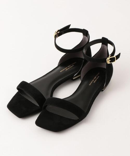 green label relaxing（グリーンレーベルリラクシング）の「◆FFC ベルトフラットサンダル(1.5cmヒール)（サンダル・レディース・シルバー/グレー/ブラック/ブラウン/ライム/イエロー・24cm/24.5cm/22cm/25cm/25.5cm/23cm/23.5cm/22.5cm）」の13枚目の写真