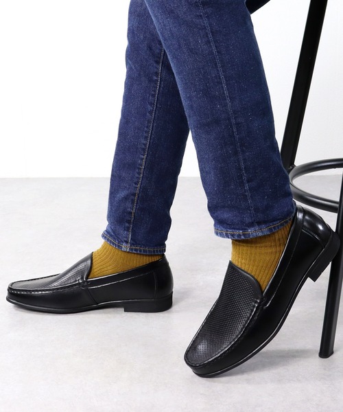 【セール】SARABANDE / クラシックカウレザースリッポンローファー(6110)（スリッポン）｜SARABANDE（サラバンド）