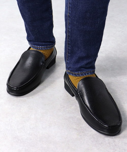 【セール】SARABANDE / クラシックカウレザースリッポンローファー(6110)（スリッポン）｜SARABANDE（サラバンド）