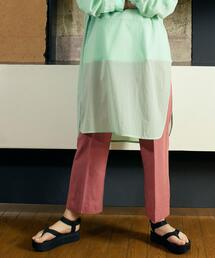 BEAUTY&YOUTH UNITED ARROWS | BY バックスリットテーパードパンツ(その他パンツ)