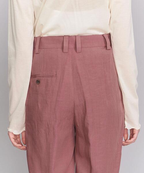 BEAUTY&YOUTH UNITED ARROWS(ビューティーアンドユースユナイテッドアローズ)の「BY バックスリットテーパードパンツ ◆(その他パンツ・レディース・ブラック/ピンク/クリーム・SMALL/MEDIUM/LARGE)」の8枚目の写真