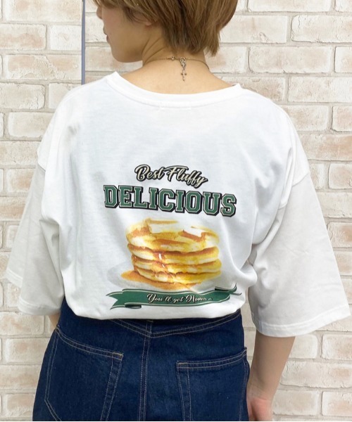 apres jour（アプレジュール）の「アソートＢＩＧＴシャツ【ZOZOTOWN限定アイテム】（Tシャツ/カットソー・レディース・ホワイト/チャコールグレー/ブラック/ライトホワイト/アイボリー/その他/ボルドー/モカ/ラベンダー/ホワイト系その他/グリーン系その他・フリー）」の8枚目の写真